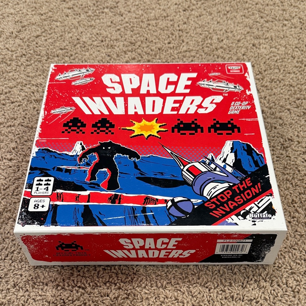 SPACE INVADERS Board Game